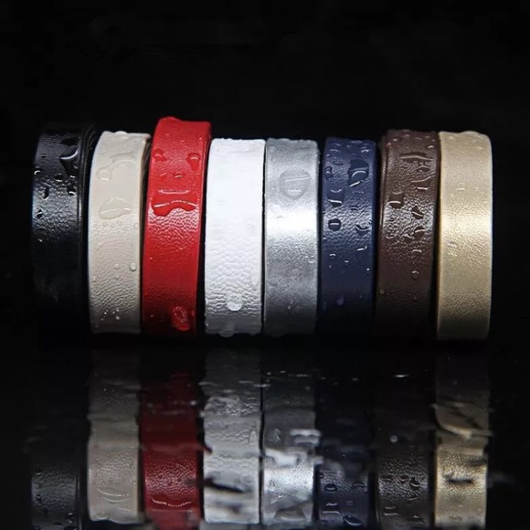 Weatherproof Leather Shoe Laces Metallic ShoeLaces - Picture 7 of 16